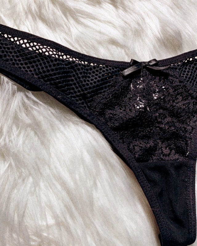 PANTIE LESS MANHATTAN NEGRO